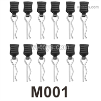 MJX Hyper Go 14301 14302 Parts M001 Body Clips.Total 12pcs.